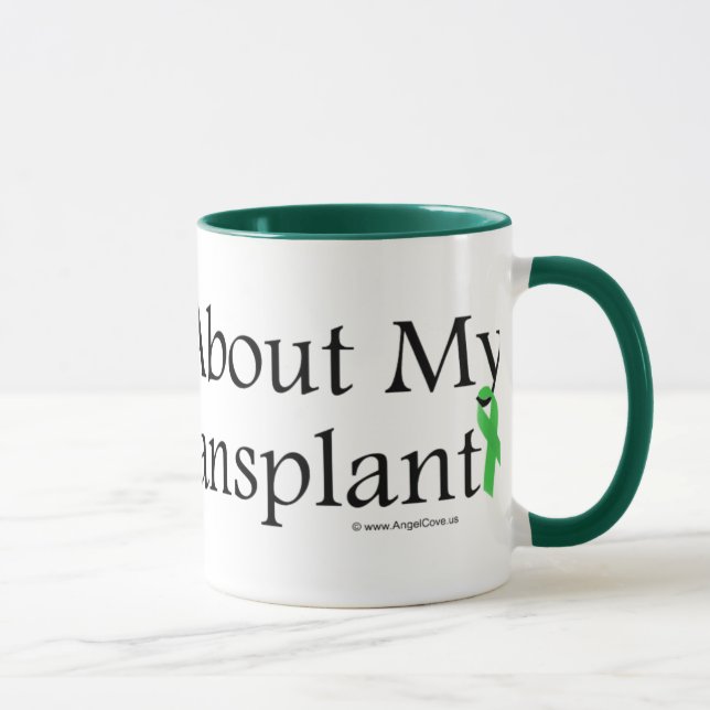 Fragen Sie mir Herz Tasse (Rechts)