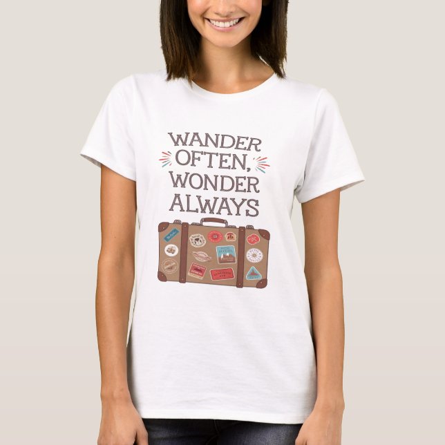 Fragen Sie sich oft nach Reisekostenerstattungen T-Shirt (Vorderseite)