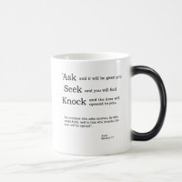 Fragen Sie, suchen Sie Schlag-Matthew-7:7 NIV