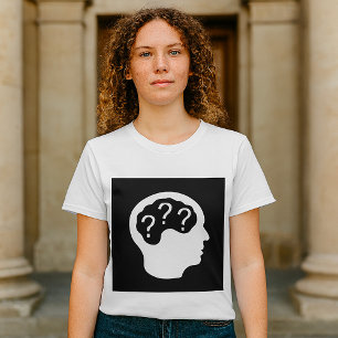 Fragende Damen T-Shirt