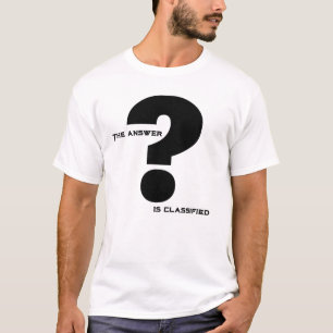 Fragezeichen ? Antwort wird klassifiziert T-Shirt