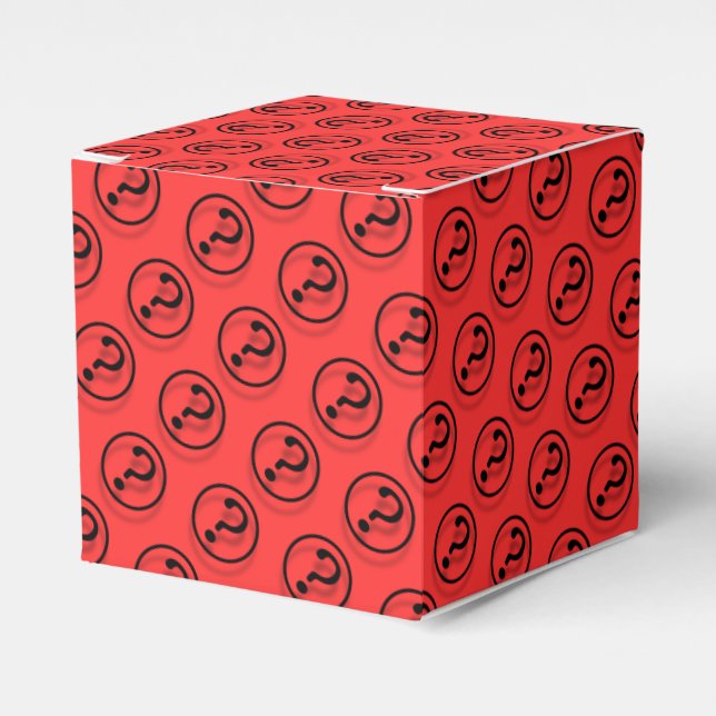 Fragezeichen Geschenkschachtel (Vorderseite)