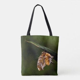 Fragezeichen-Schmetterling Tasche