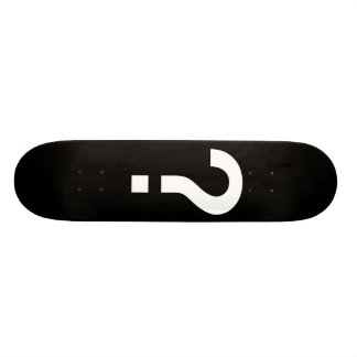 Fragezeichen-Skateboard Skateboard