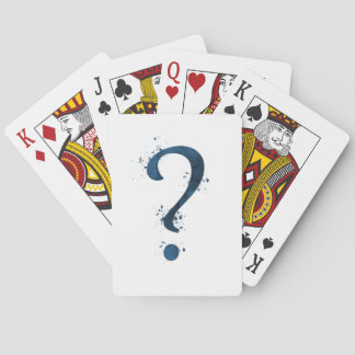 Fragezeichen Spielkarten
