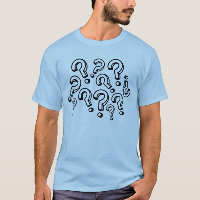 Fragezeichen T-Shirt (Vorderseite)