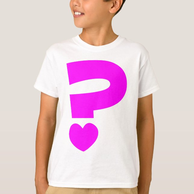 Fragezeichen T-Shirt (Vorderseite)