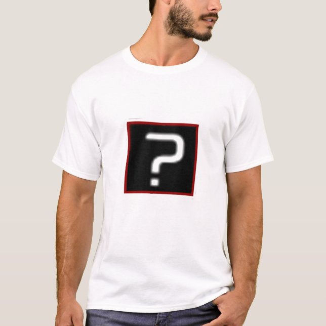 Fragezeichen T-Shirt (Vorderseite)