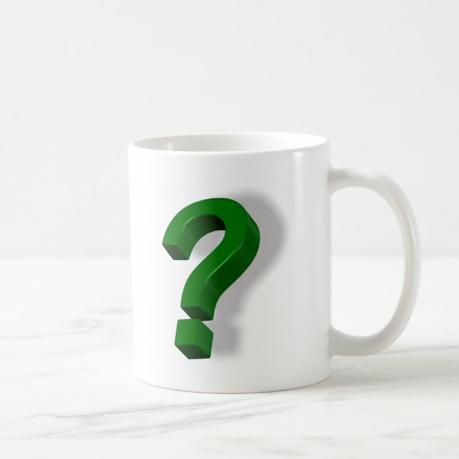 Fragezeichensymbol Kaffeetasse (Rechts)