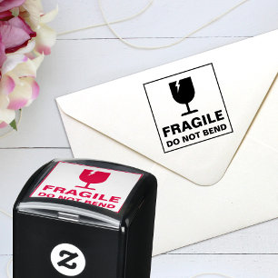 Fragil bindet keinen benutzerdefinierten Bildtext Permastempel