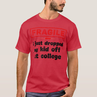 Fragil, dass ich gerade bei der Uni herabgefallen T-Shirt