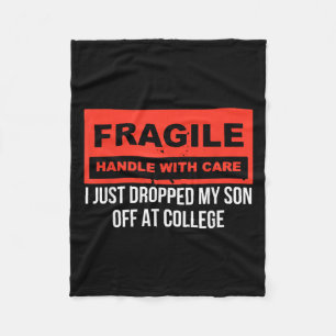 Fragil, dass ich gerade meinen Sohn bei Uni Paren Fleecedecke