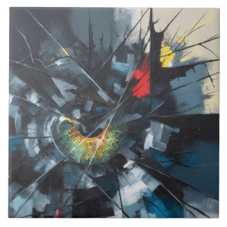 fragil und komplex fliese