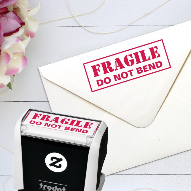 Fragile bindet keinen benutzerdefinierten Gerahmte Permastempel (Von Creator hochgeladen)