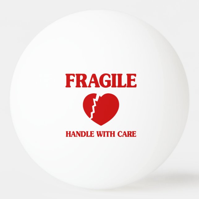 Fragile Herzinsuffizienz Tischtennisball (Vorderseite)