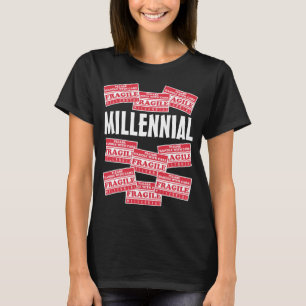 Fragile Jahrtausende, vorsichtig umgehen T-Shirt