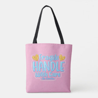 💖 Fragile – Manipuler avec soin Sac fourre-tout �