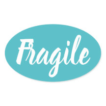 Fragile moderne, minimalistische Geschäftsidee