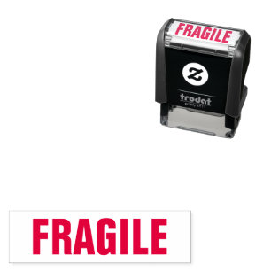 Fragile Packungsbeilagen für kleine Unternehmen -  Permastempel
