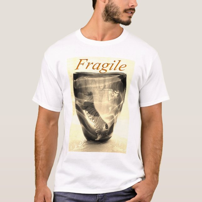 Fragile Tiger T-Shirt (Vorderseite)