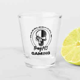 FragM3 Gaming RazzleDazzle Shot Glass in Schwarz Schnapsglas