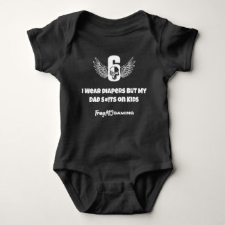 FragM3 Team Six Baby Bodysuit Strampler