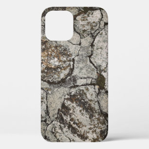 Fragment aus schwarzem und grauem Stein Case-Mate iPhone Hülle