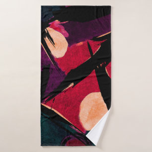 fragment de peinture moderne acrylique Abstrait. C