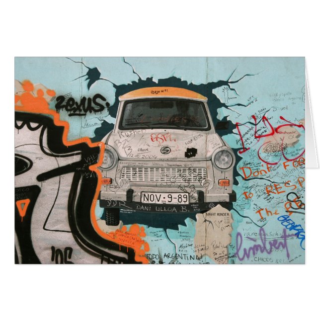 Fragment der Berliner Mauer (Vorderseite (Horizontal))