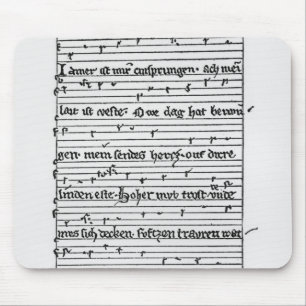 Fragment eines Gedichtes Mousepad