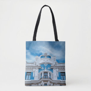 Fragment of Art Nouveau style (Jugenstil). The arc Tasche