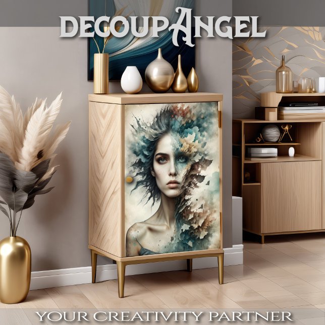 Fragmente der Elemente - Dekoupage- Seidenpapier (Von Creator hochgeladen)