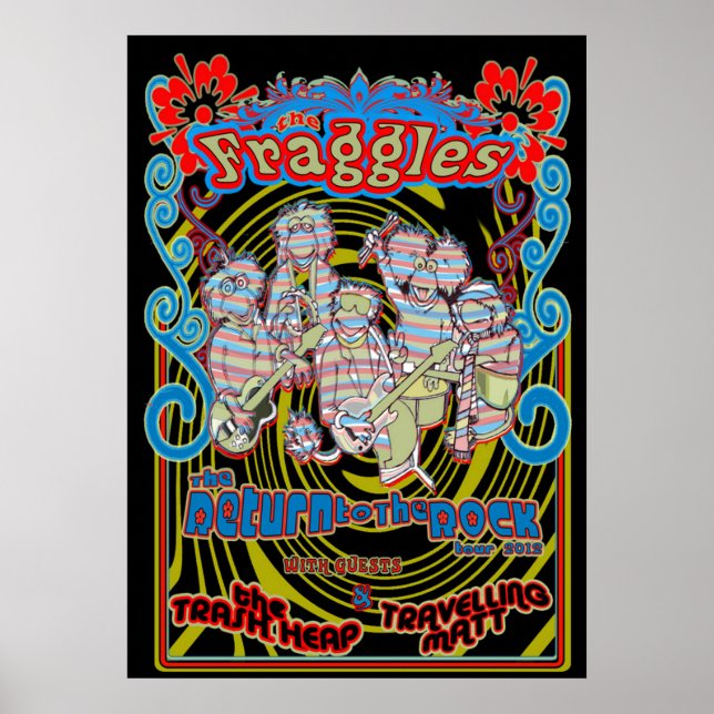 Fragmente kehren zur Rocktour zurück Poster (Vorne)