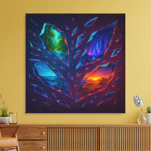Fragmente von Imagination Surreal Gift Leinwand Ar