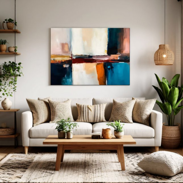 Fragmented Horizon Leinwanddruck (Von Creator hochgeladen)