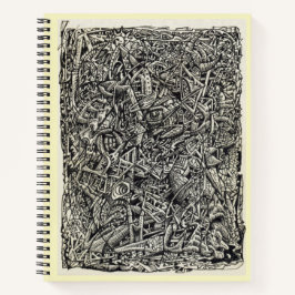 fragmentiert notizbuch