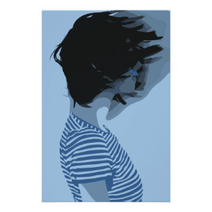 Fragmentierte Reflexion Poster