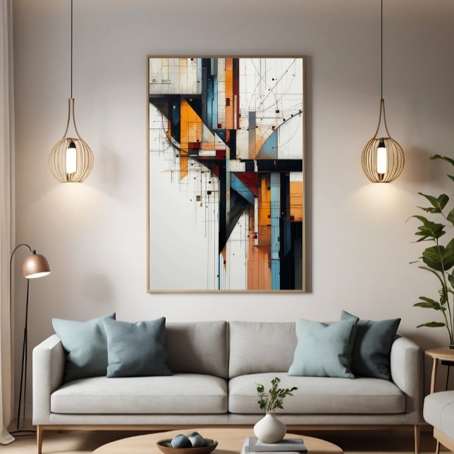 Fragmentierte Stadt Poster (Von Creator hochgeladen)