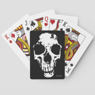 fragmentierter Schädel Spielkarten