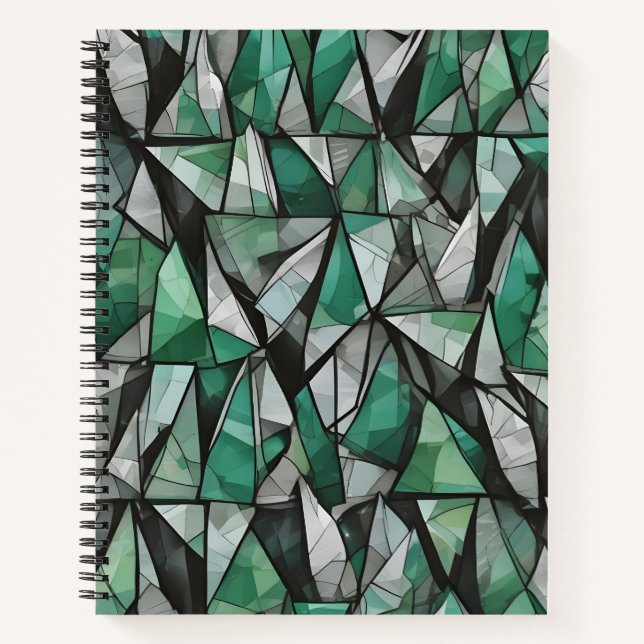 Fragmentos de Plata y Esmeralda Notizbuch (Vorderseite)