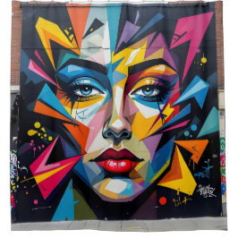 Fragments Of Identity - Duschvorhang