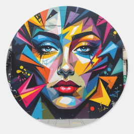 Fragments Of Identity -  Runder Aufkleber