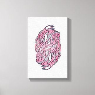 Fragments of Light – Modern Geometric Abstract Ca Leinwanddruck