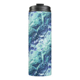 fragments of memories - cobalt and mint :  thermosbecher