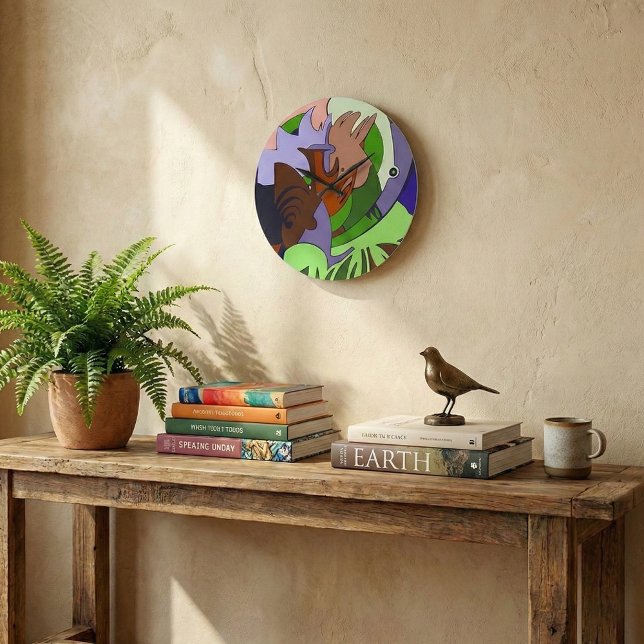 Fragments of Time Große Wanduhr (Von Creator hochgeladen)