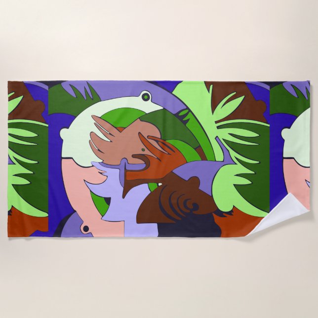 Fragments of Time Strandtuch (Vorderseite)