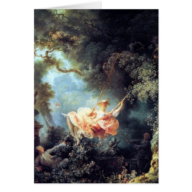 Fragonard die Schwingenantikenmalerei (Vorne)