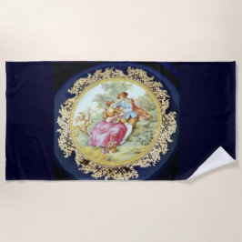 FRAGONARD IST DAS PAAR STRANDTUCH