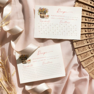 Fraîche De La Carte De Recette Fête des mariées Du