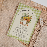 Fraîche hors du marché Invitation à la douche nupt
